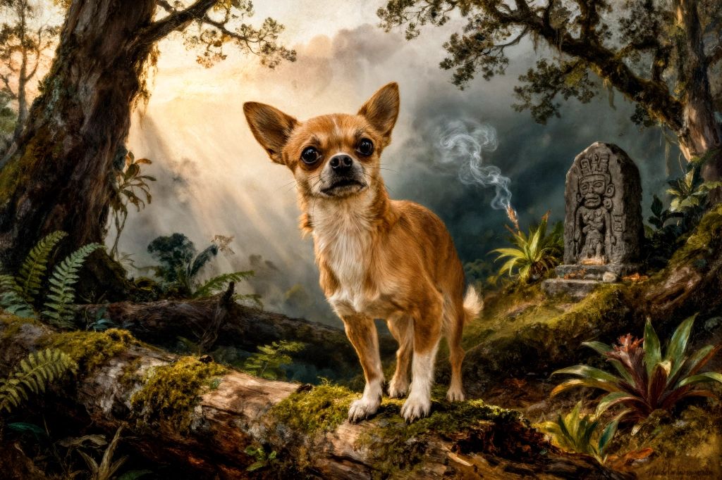 Art-tography mixed-media pet portrait by Breen Studio